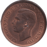 1942 FARTHING ( UNC ) - FARTHING - Cambridgeshire Coins