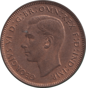 1942 FARTHING ( UNC ) - FARTHING - Cambridgeshire Coins