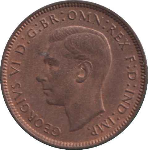 1942 FARTHING ( UNC ) - FARTHING - Cambridgeshire Coins