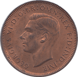 1942 FARTHING ( UNC ) - HALFPENNY - Cambridgeshire Coins
