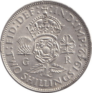 1942 FLORIN ( EF ) - FLORIN - Cambridgeshire Coins