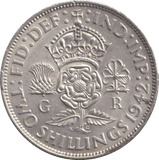 1942 FLORIN ( EF ) - FLORIN - Cambridgeshire Coins