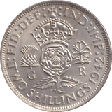 1942 FLORIN ( UNC ) - FLORIN - Cambridgeshire Coins