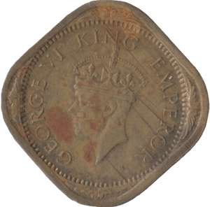 1942 HALF ANNA INDIA - WORLD COINS - Cambridgeshire Coins