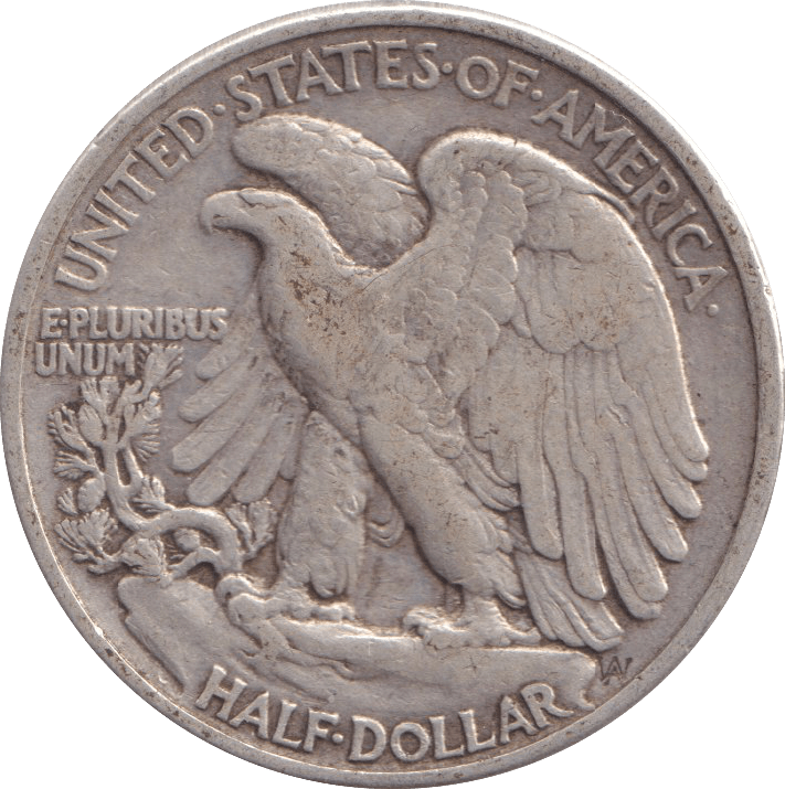 1942 HALF DOLLAR USA - WORLD COINS - Cambridgeshire Coins