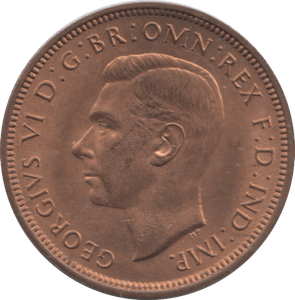 1942 HALF PENNY ( UNC ) - HALFPENNY - Cambridgeshire Coins