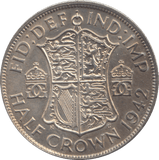 1942 HALFCROWN ( AUNC ) - HALFCROWN - Cambridgeshire Coins