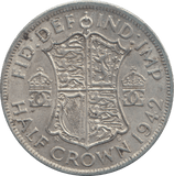 1942 HALFCROWN ( AUNC ) - HALFCROWN - Cambridgeshire Coins