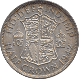 1942 HALFCROWN ( EF ) - HALFCROWN - Cambridgeshire Coins