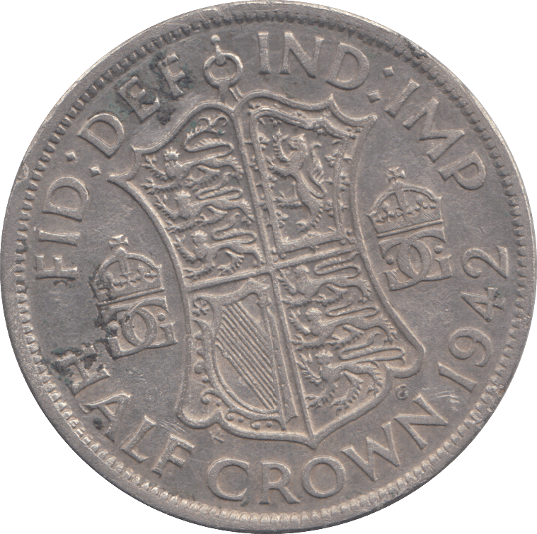 1942 HALFCROWN ( GF ) - HALFCROWN - Cambridgeshire Coins