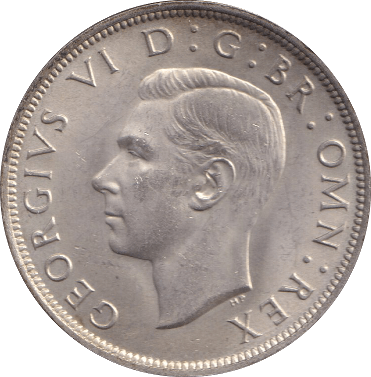1942 HALFCROWN ( UNC ) - HALFCROWN - Cambridgeshire Coins