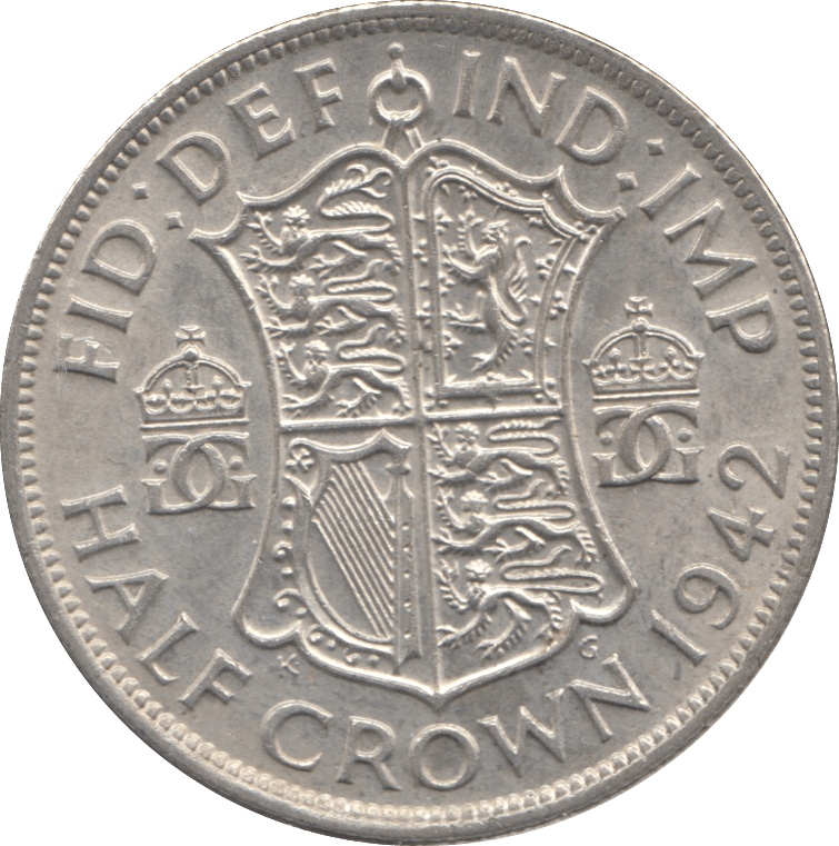 1942 HALFCROWN ( UNC ) - HALFCROWN - Cambridgeshire Coins