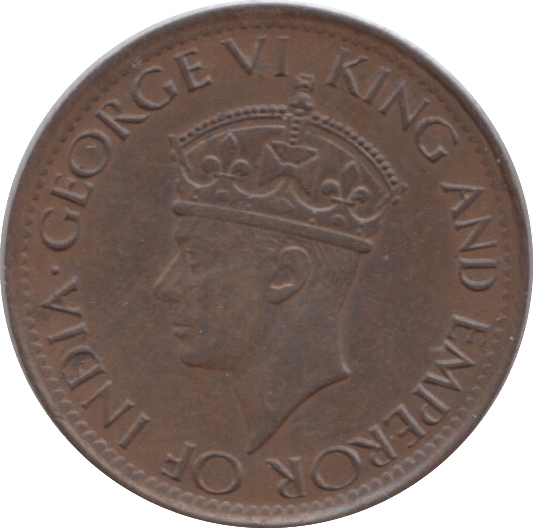 1942 ONE CENT CEYLON - WORLD COINS - Cambridgeshire Coins