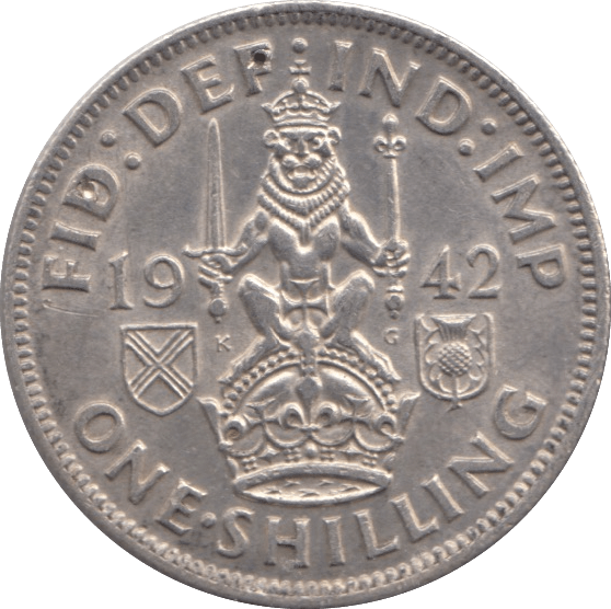 1942 SHILLING ( AUNC ) - Shilling - Cambridgeshire Coins