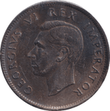 1942 SHILLING SOUTH AFRICA - WORLD COINS - Cambridgeshire Coins
