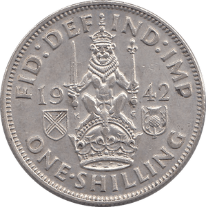 1942 SHILLING ( UNC ) SCOTLAND - Shilling - Cambridgeshire Coins