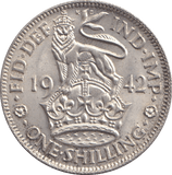 1942 SHILLING ( UNC ) - SHILLING - Cambridgeshire Coins