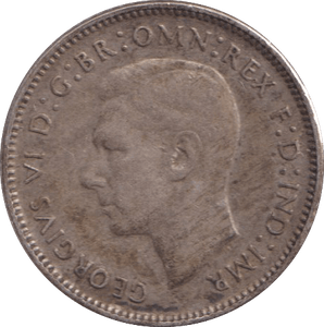 1942 SILVER AUSTRALIA SIX PENCE - SILVER WORLD COINS - Cambridgeshire Coins