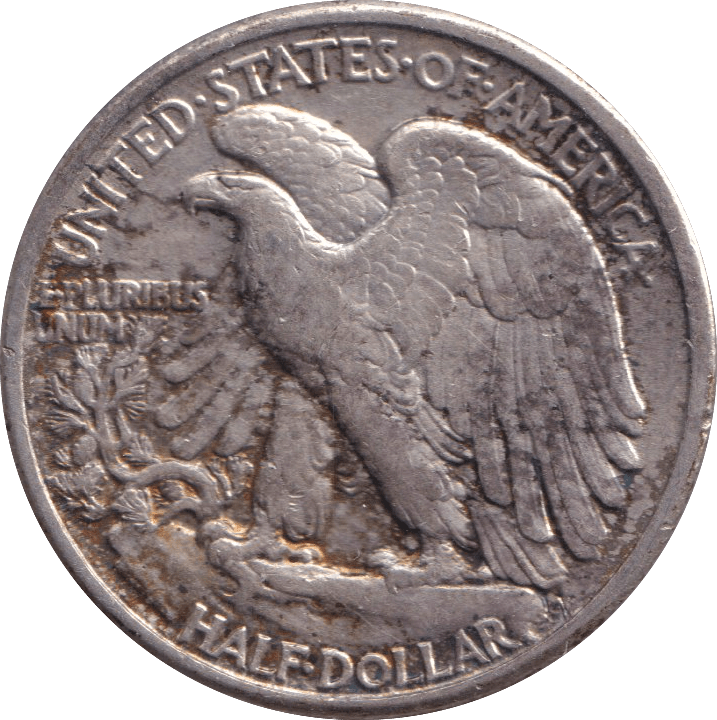 1942 SILVER HALF DOLLAR USA - SILVER WORLD COINS - Cambridgeshire Coins