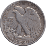 1942 SILVER HALF DOLLAR USA - SILVER WORLD COINS - Cambridgeshire Coins