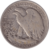 1942 SILVER HALF DOLLAR USA - SILVER WORLD COINS - Cambridgeshire Coins