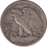 1942 SILVER HALF DOLLAR USA - WORLD COINS - Cambridgeshire Coins