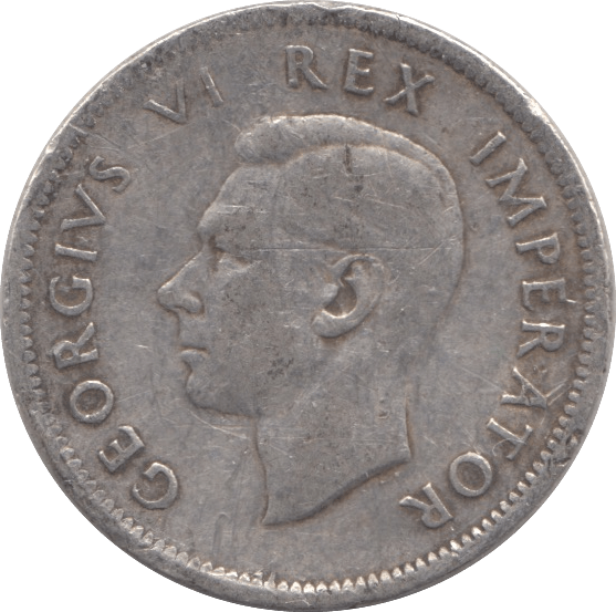 1942 SILVER ONE SHILLING SOUTH AFRICA - SILVER WORLD COINS - Cambridgeshire Coins