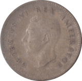 1942 SILVER THREEPENCE SOUTH AFRICA - SILVER WORLD COINS - Cambridgeshire Coins
