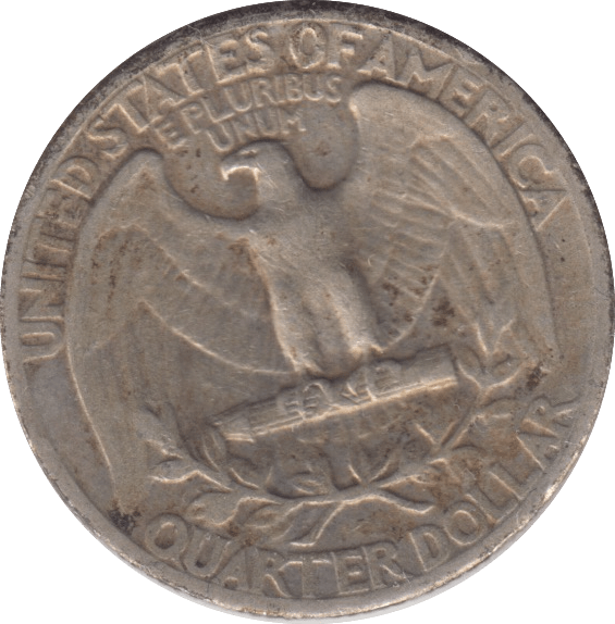 1942 SILVER USA QUARTER - SILVER WORLD COINS - Cambridgeshire Coins