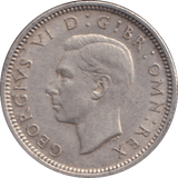1942 SIXPENCE ( EF ) - SIXPENCE - Cambridgeshire Coins