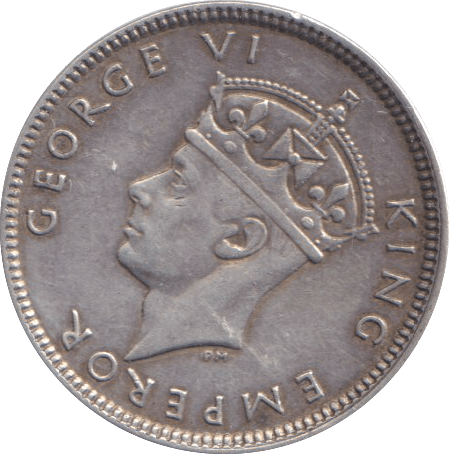1942 SIXPENCE FIJI - WORLD COINS - Cambridgeshire Coins