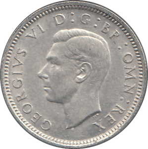1942 SIXPENCE (GVF) - WORLD COINS - Cambridgeshire Coins