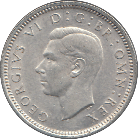 1942 SIXPENCE (GVF) - WORLD COINS - Cambridgeshire Coins