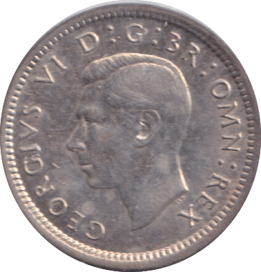 1942 THREEPENCE ( EF ) - THREEPENCE - Cambridgeshire Coins