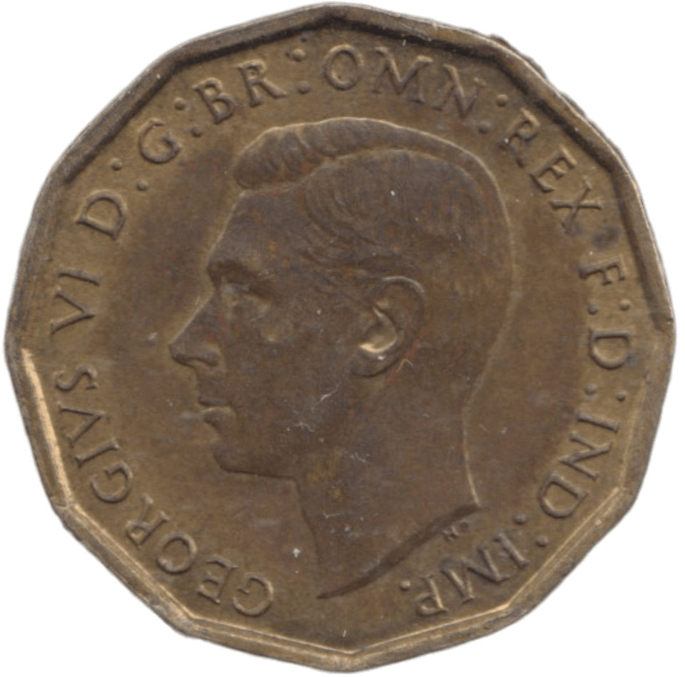 1942 THREEPENCE ( EF ) - THREEPENCE - Cambridgeshire Coins