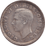 1942 THREEPENCE ( GVF ) - THREEPENCE - Cambridgeshire Coins