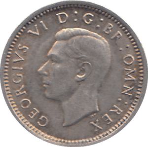 1942 THREEPENCE ( UNC ) - THREEPENCE - Cambridgeshire Coins