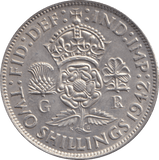 1942 TWO SHILLINGS ( UNC ) - FLORIN - Cambridgeshire Coins