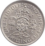 1942 TWO SHILLINGS ( UNC ) - TWO SHILLINGS - Cambridgeshire Coins