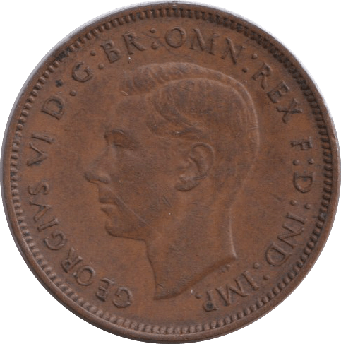 1943 FARTHING ( UNC ) - FARTHING - Cambridgeshire Coins