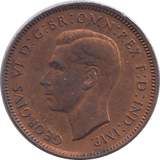 1943 FARTHING ( UNC ) - HALFPENNY - Cambridgeshire Coins