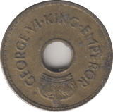 1943 FIJI PENNY - MEDALS & MEDALLIONS - Cambridgeshire Coins