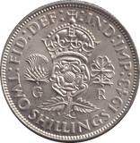 1943 FLORIN ( UNC ) - FLORIN - Cambridgeshire Coins