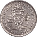 1943 FLORIN ( UNC ) - FLORIN - Cambridgeshire Coins