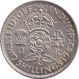 1943 FLORIN ( UNC ) - FLORIN - Cambridgeshire Coins