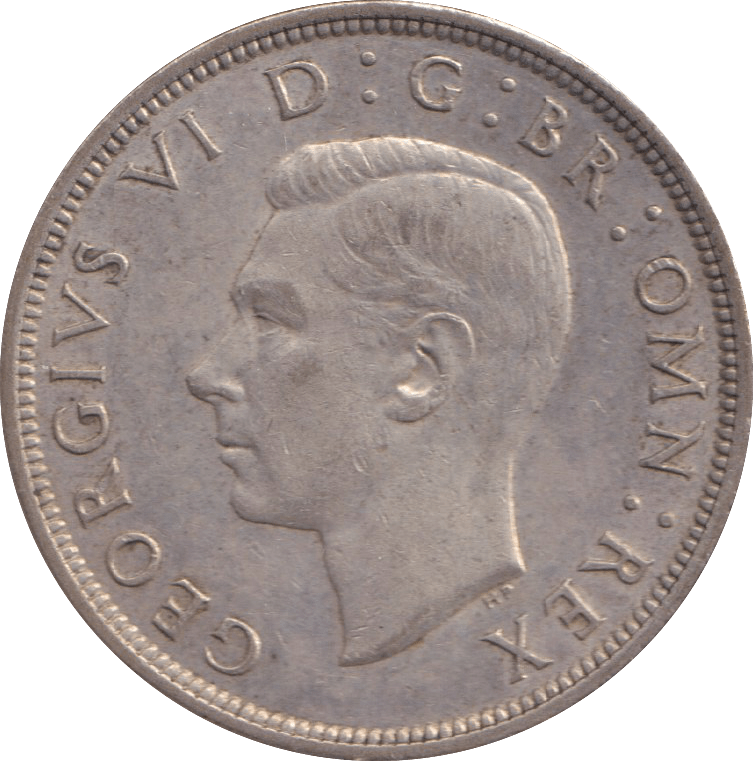 1943 HALFCROWN ( AUNC ) - HALFCROWN - Cambridgeshire Coins
