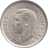 1943 HALFCROWN ( UNC ) - HALFCROWN - Cambridgeshire Coins