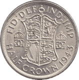 1943 HALFCROWN ( UNC ) - HALFCROWN - Cambridgeshire Coins