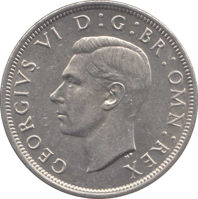 1943 HALFCROWN ( UNC ) - Halfcrown - Cambridgeshire Coins