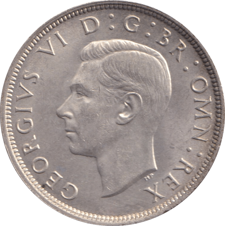 1943 HALFCROWN ( UNC ) - HALFCROWN - Cambridgeshire Coins
